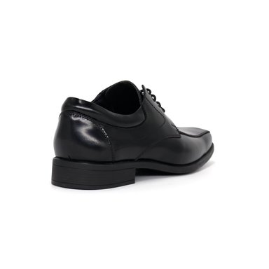 ZAPATOS ESCOLARES HOMBRE CONTERS CUERO NEGRO 25Q1.DE-01. - 3