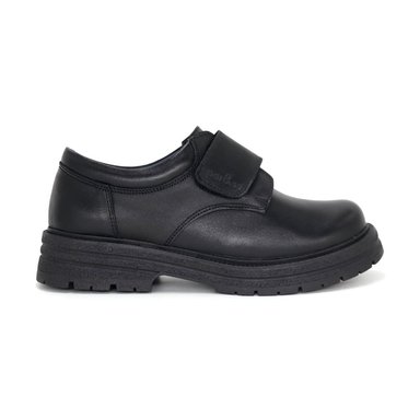 ZAPATOS ESCOLARES NIÑO PAR&SS CUERO NEGRO PARYSS MV25Q1-2095. - 2
