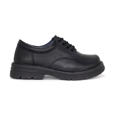 ZAPATOS ESCOLARES NIÑO PAR&SS CUERO NEGRO PARYSS MV25Q1-2090. - 2