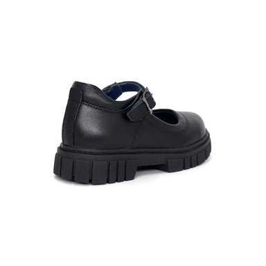 ZAPATOS ESCOLARES DE CUERO NIÑA LULU-MV26Q1N - 2