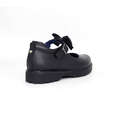 ZAPATOS ESCOLARES DE CUERO NIÑA LAZO-MV26Q1J - 2