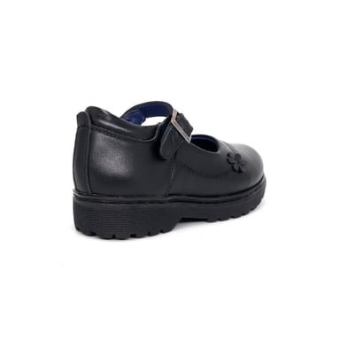 ZAPATOS ESCOLARES DE CUERO NIÑA FLOR-MV26Q1N - 2