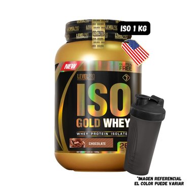 ISO GOLD WHEY 1.1 KG (CHOCOLATE) + SHAKER