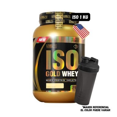 ISO GOLD WHEY 1.1 KG (VAINILLA) + SHAKER