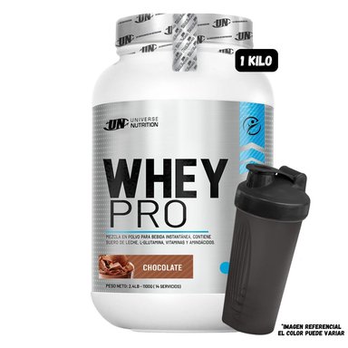 WHEY PRO 1.1 KG (CHOCOLATE) + SHAKER