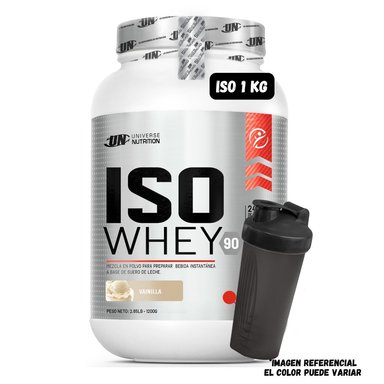 ISO WHEY 90 1.1 KG (VAINILLA) + SHAKER