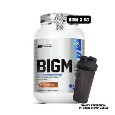 BIGM 2 KILOS (CHOCOLATE) + SHAKER