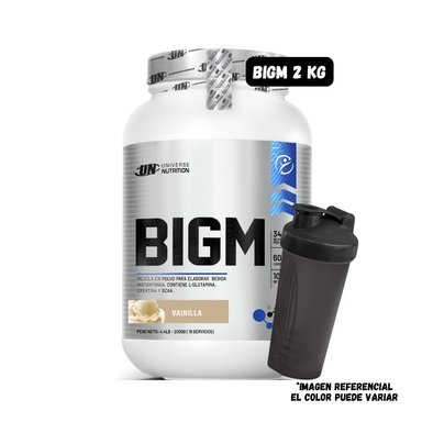 BIGM 2 KG (VAINILLA) + SHAKER