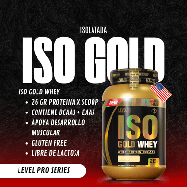 ISO GOLD WHEY 1.1 KG (VAINILLA) + CREATINA UN 250 GRAMOS - 2