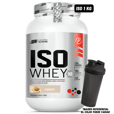 ISO WHEY 90 1.1 KG (COOKIES) + SHAKER