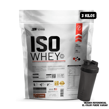 ISO WHEY 90 3 KG (CHOCOLATE) + SHAKER