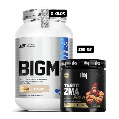 BIGM 2 KG (COOKIES) + PRECURSOR DE TESTO 300 GR INN (CITRUS PUNCH)
