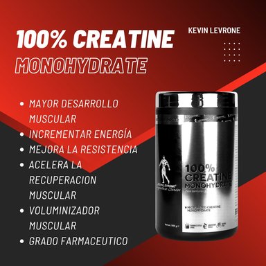 NITRO WHEY 5 KG (VAINILLA) + CREATINA KEVIN LEVRONE 500 GR + 2 SACHET DE PRE ENTRENO - 3