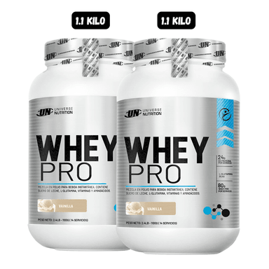 2 WHEY PRO 1.1 KG (VAINILLA)