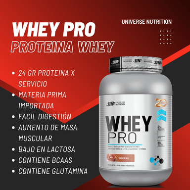 WHEY PRO 1.1 KG (CHOCOLATE) + CREATINA UN 150 GR - 2