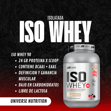 ISO WHEY 90 1.1 KG (COOKIES) + CREATINA UN 150 GRAMOS + 1 SHAKER - 2
