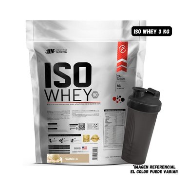 ISO WHEY 90 3 KG (VAINILLA) + SHAKER