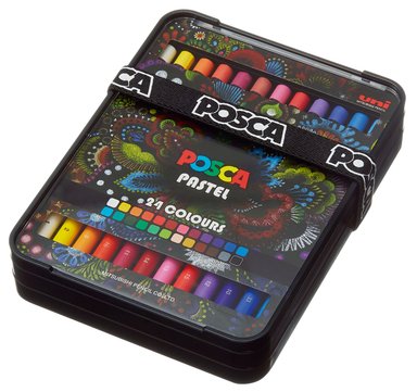 POSCA PACK KPA-100 OLEO PASTEL SET X 24 CRAYONES