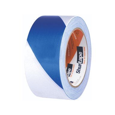 CINTA SEÑALIZACIÓN SHURTAPE VP-415 DELIMITADORA BLANCO-AZUL 2X36YD