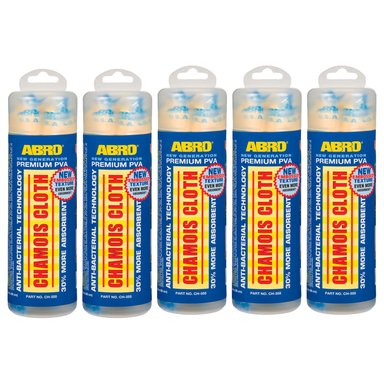 ABRO SECADOR DE GAMUZA CHAMOIS CH-555 PACK X 5