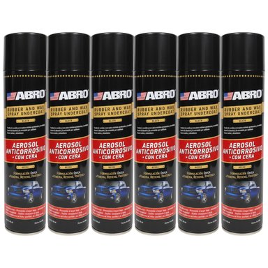 ABRO UNDERCOATING PROTECTOR DE CHASIS EN SPRAY U-6 700ML PACK X6