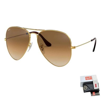 LENTES DE SOL RAY BAN RB3025 AVIADOR MARRON 58M