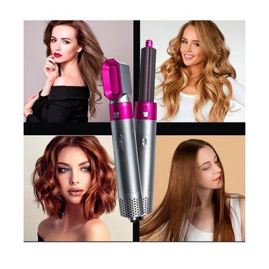 CEPILLO SECADOR 5 EN 1 SECA CEPILLA ONDULA ALISA