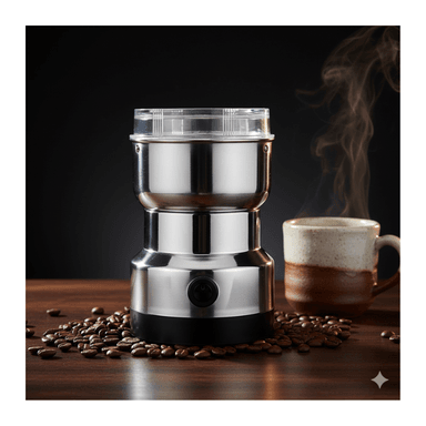 MOLINO DE CAFE| MUELE GRANOS, SEMILLAS Y ESPECIAS AL INSTANTE-ACERO INOXIDABLE