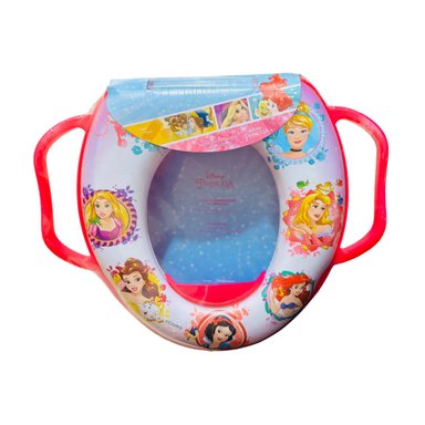 ADAPTADOR INODORO DISNEY PRINCESAS BLANCO NIÑO CON ASA PB