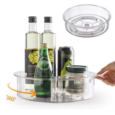 BANDEJA DE ACRILICO GIRATORIO 35 CM DIAMETRO