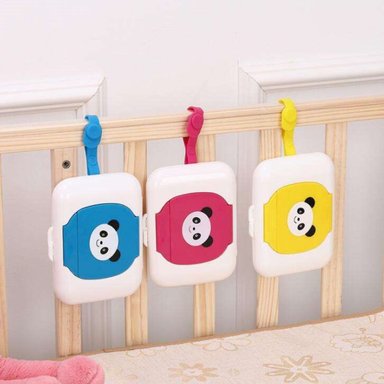 PORTA PAÑOS HUMEDOS PANDA BLANCO NIÑA - 4