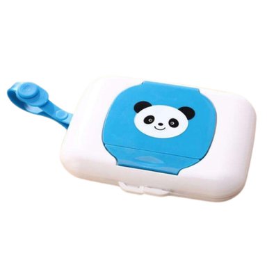 PORTA PAÑOS HUMEDOS PANDA BLANCO NIÑO