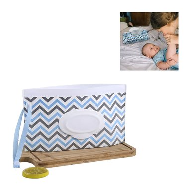 PORTA PAÑITOS HUMEDOS PICO ALTO BLANCO