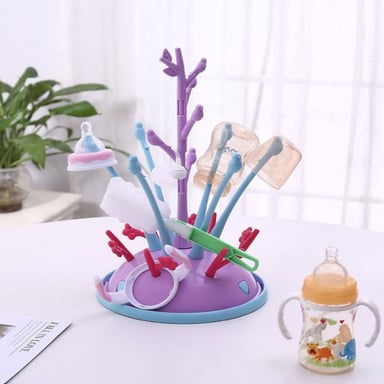 ESCURRIDOR TIPO ARBOL BIBERONES LILA - 3
