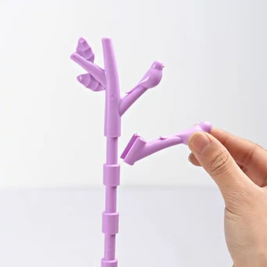 ESCURRIDOR TIPO ARBOL BIBERONES TURQUESA - 6
