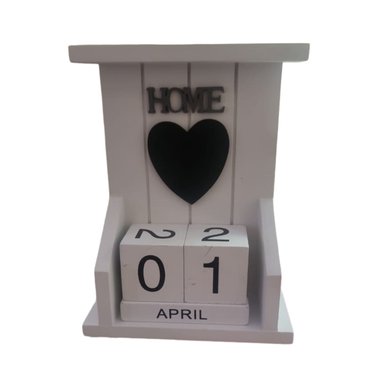 CALENDARIO DE MESA BLANCO VINTAGE - 2