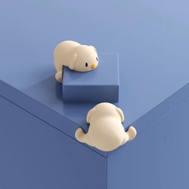 PACK 4 PROTECTOR ESQUINAS OSO CREMA