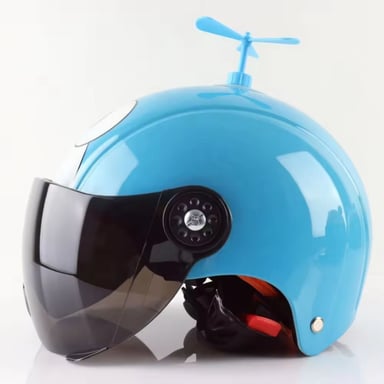 CASCO CICLISMO PROTECTOR INFANTIL HELICOPTER - 3