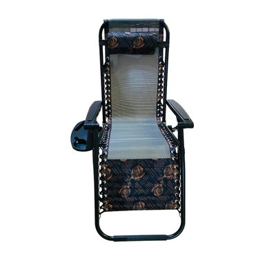 SILLA PLEGABLE TERRASA MARRON CON BANDEJA - 6
