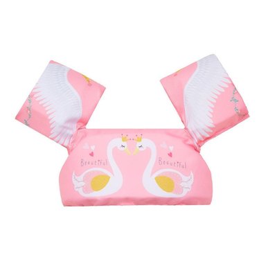 CHALECO FLOTADOR ROSADO CON BRAZEROS CISNE