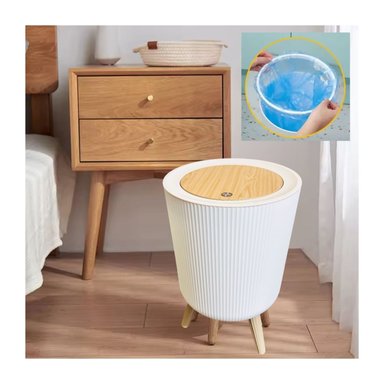 TACHO PARA BASURA ACANALADO