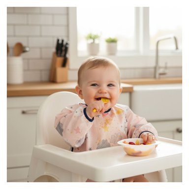 MANDIL INFANTIL 18 A 24 MESES CIELO R - 5