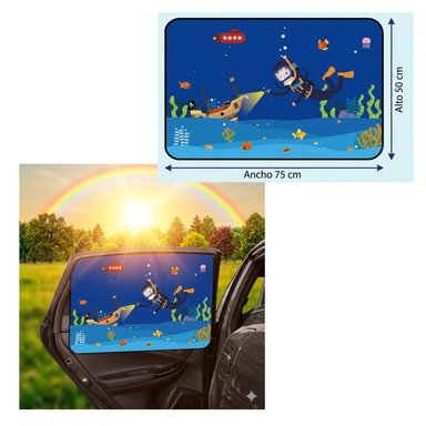 PACK X2 PARASOL IMANTADO INFANTIL F - 3