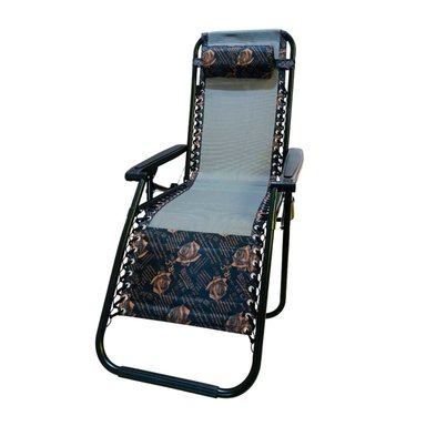 SILLA REPOSERA PLEGABLE MARROON - 4