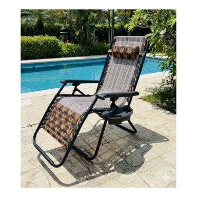SILLA REPOSERA PLEGABLE MARROONH - 2