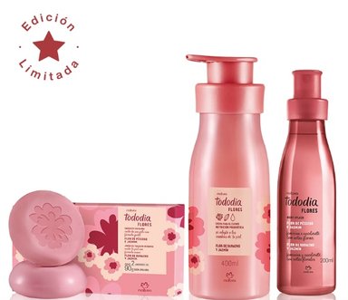 KIT TODODIA FLOR DE DURAZNO Y JAZMIN