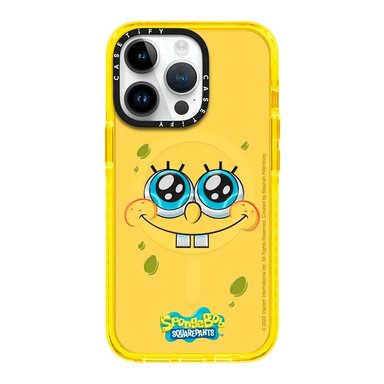 CASE MAGSAFE IPHONE 15 PRO BOB ESPONJA AMARILLO - 1