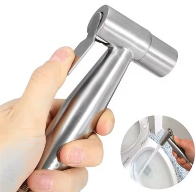 DUCHA BIDE APACHE ACERO INOXIDABLE SATINADO SET COMPLETO CON VALVULA DOBLE CONEXION STANDARD - 4