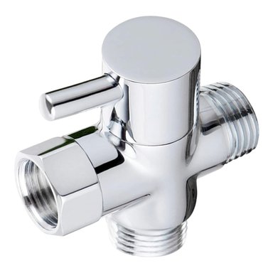 GRIFERÍA DESVIADOR DUCHA RUBINETTO EN LATON CROMADO 3 VIAS