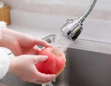 CABEZAL AIREADOR AIR2300 DOS FUNCIONES CAÑO GRIFO COCINA ABS CROMADO